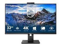 PHILIPS 329P1H/00 4K(UHD), 31.5, IPS, Webcam, 60Hz, 4ms, Adaptive Sync, Docking USB-C, USB-C Port, DP, HDMI, Height adj. Speaker