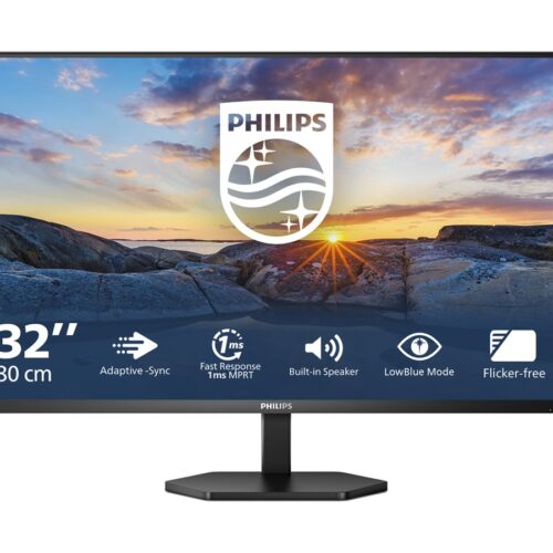 PHILIPS 32E1N3100LA/00 31.5p 1920×1080 VA 16:9 HDMI D-Sub Black