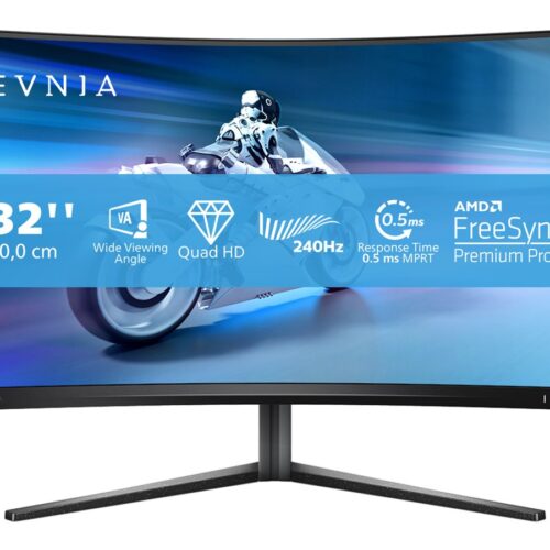 PHILIPS 32M2C5500W/00 31.5p VA 2560×1440 16:9 2xHDMI DP USB Gray