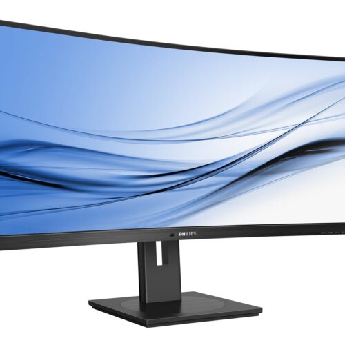 PHILIPS 346B1C 34inch USB-C DOCKING DISPLAY 3440×1440 Curved VA 21:9 5ms GtG HAS USB-C/DP/HDMI RJ45 USB HUB Speakers VESA