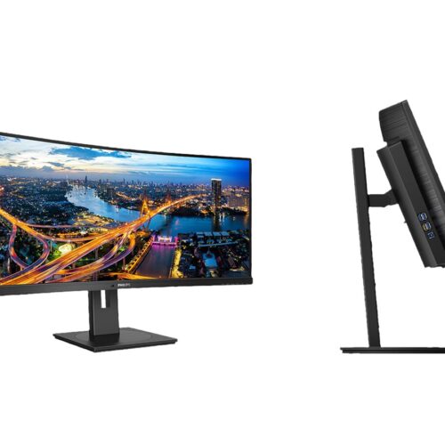 PHILIPS 346B1C 34inch USB-C DOCKING DISPLAY 3440×1440 Curved VA 21:9 5ms GtG HAS USB-C/DP/HDMI RJ45 USB HUB Speakers VESA