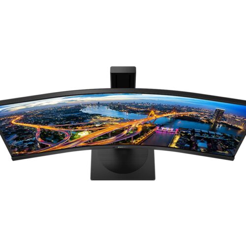 PHILIPS 346B1C 34inch USB-C DOCKING DISPLAY 3440×1440 Curved VA 21:9 5ms GtG HAS USB-C/DP/HDMI RJ45 USB HUB Speakers VESA