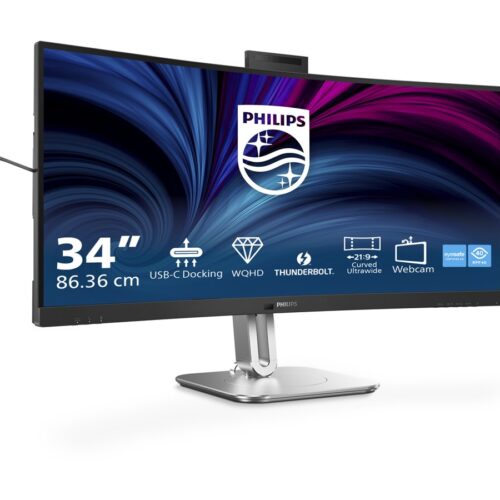 PHILIPS 34B2U6603CH 34p Curved 3440×1440 2xHDMI DP USB