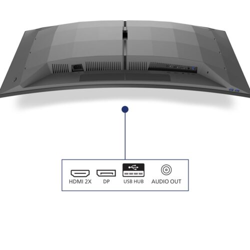 PHILIPS 34M2C6500 34p OLED 3440×1440 HDMI Black/Grey