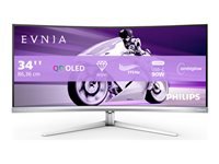 PHILIPS 34M2C8600/00 34p Curved QD OLED UWQHD 175Hz 0.1ms 2xHDMI2.0 DP1.4 USB-C Speakers