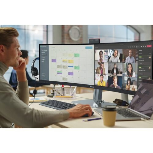 PHILIPS 49B2U5900CH/00 48.8p 5120×1440 VA Curved 1800R H/A 130mm SUPERWIDE USB-C 75Hz DP 2x HDMI USB HUB SPEAKERS