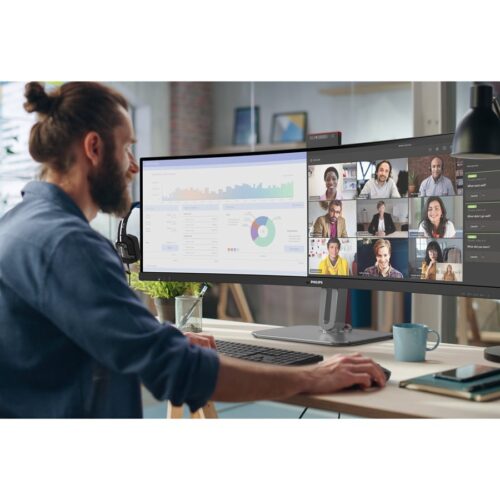 PHILIPS 49B2U6900CH/00 48.8p 5120×1440 VA Curved 1800R H/A 130mm SUPERWIDE USB-C 75Hz DP 2xHDMI USB HUB SPEAKERS