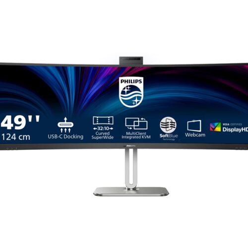 PHILIPS 49B2U6900CH/00 48.8p 5120×1440 VA Curved 1800R H/A 130mm SUPERWIDE USB-C 75Hz DP 2xHDMI USB HUB SPEAKERS