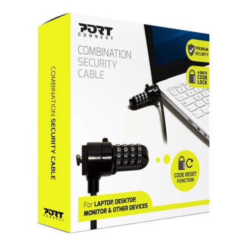 PORT COMBINATION SECURITY CABLE