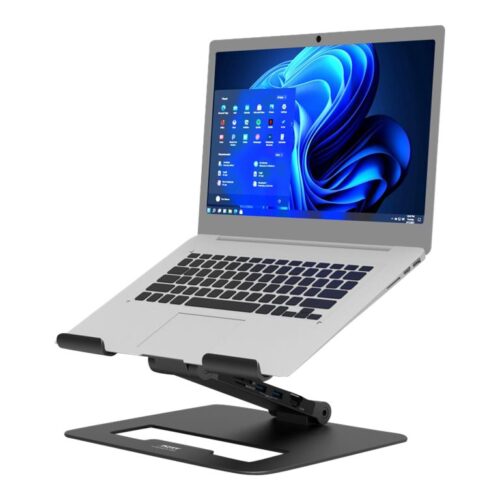 PORT DESIGNS 2in1 Docking Station with Integrated Notebook Stand Stand for Notebooks from 10 to 15.6p with USB type C Office
