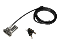 PORT DESIGNS Combinaison Switchable Security Cable Lock All in one K-Lock/Noble Wedge/Nano