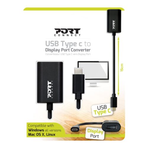 PORT DESIGNS CONVERTER TYPE C TO DP
