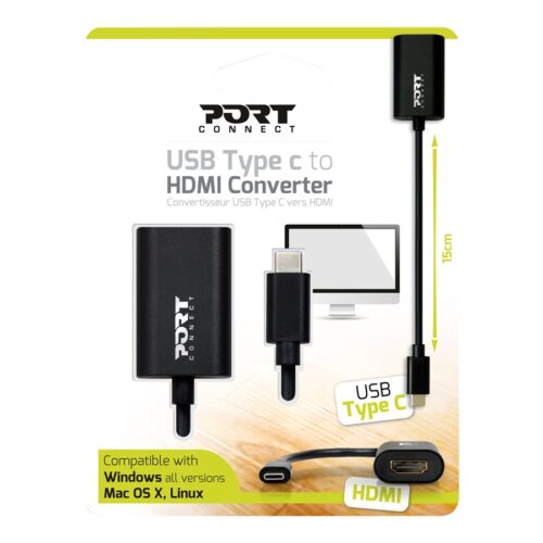 PORT DESIGNS CONVERTER TYPE C TO HDMI