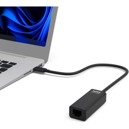 PORT DESIGNS CONVERTER TYPE C TO RJ-45