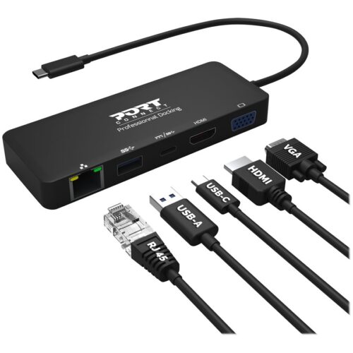 PORT DESIGNS Docking Type C Travel 1 X 4K Pd 85W