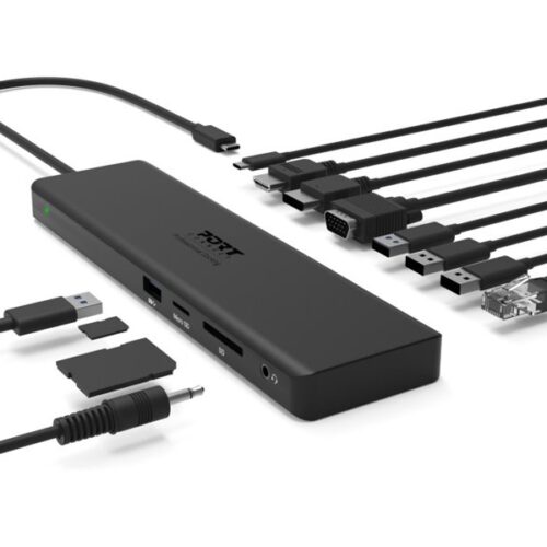 PORT DESIGNS Docking Type C TRAVEL 1x 4K Pro