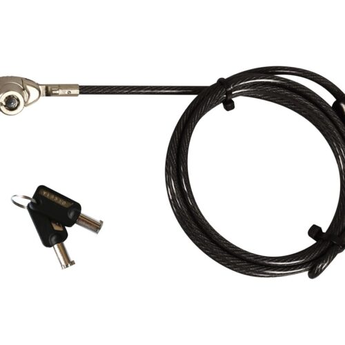 PORT DESIGNS Keyed Switchable Security Cable Lock All in one K-Lock/Noble Wedge/Nano