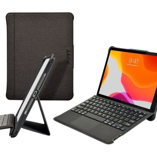 PORT DESIGNS Manchester Ii+Keyboard Touchpad Fr Ipad 10.2inch Gen 7/8/9+ Ipad pro 10.5