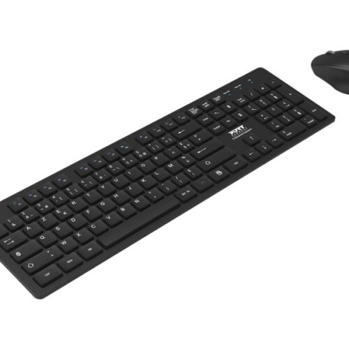 PORT DESIGNS Mouse and Keyboard 2in1 Robust and long-lasting keyboard Ergonomic and ambidextrous mouse Wireless 2.4Ghz USB-A/USB-C