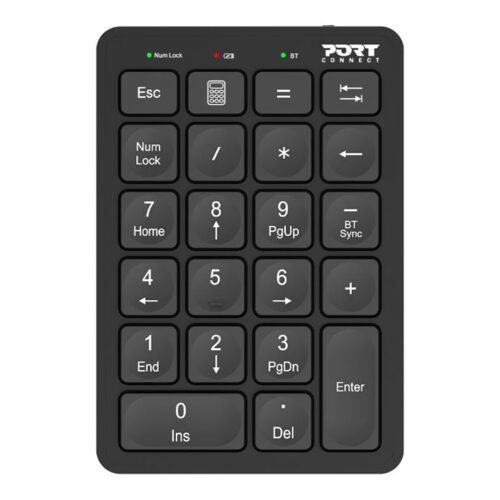 PORT DESIGNS Numeric Keypad Bluetooth Rechargeable