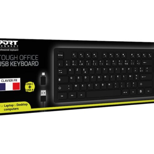 PORT DESIGNS Office Keyboard Tough Wired (FR)