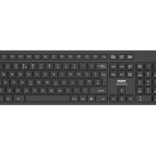 PORT DESIGNS Pack Keyboard + Mouse Medium Wireless – UK