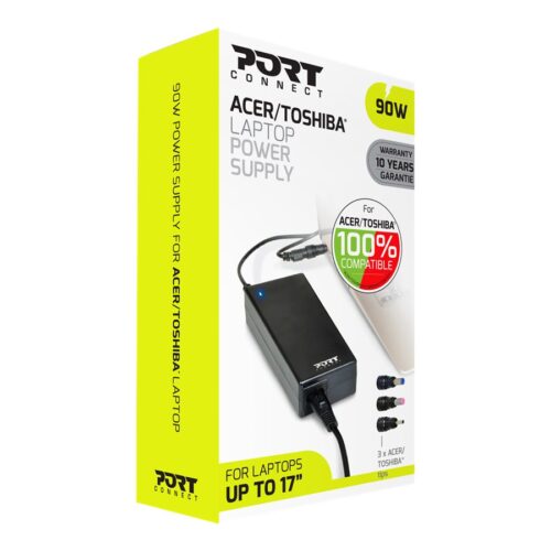 PORT DESIGNS POWER SUPPLY 90 W – ACER/TOSHIBA –  EU