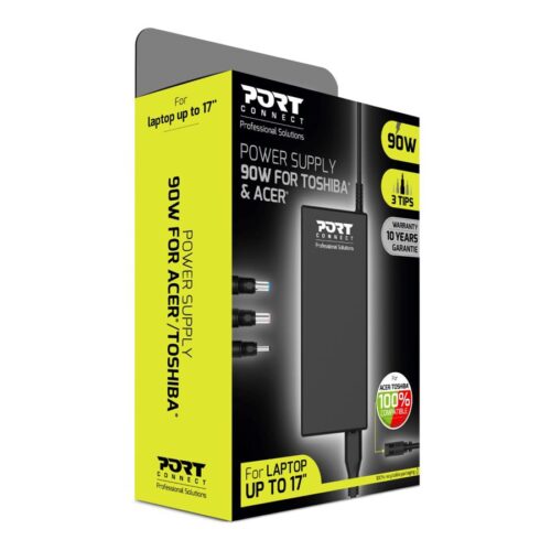 PORT DESIGNS POWER SUPPLY 90 W – ACER/TOSHIBA –  EU