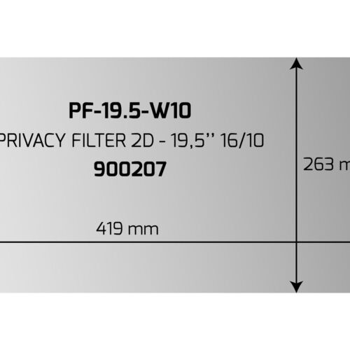 PORT DESIGNS PRIVACY FILTER 2D 19.5p 16/10 419×263