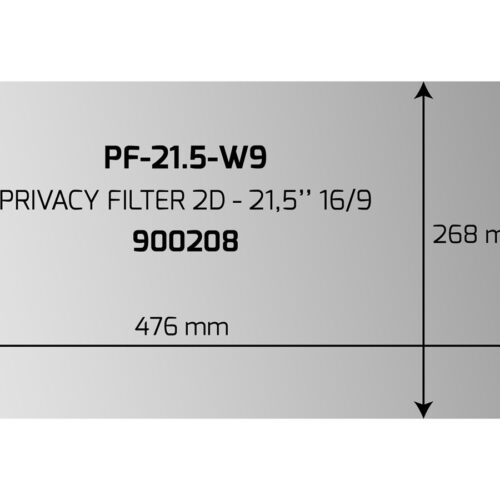 PORT DESIGNS PRIVACY FILTER 2D 21.5p 16/9 476×268