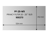 PORT DESIGNS PRIVACY FILTER 2D 25p 16/9 534×312