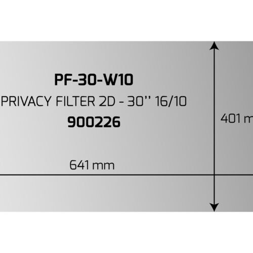 PORT DESIGNS PRIVACY FILTER 2D 30p 16/10 641×401