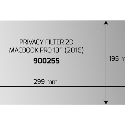 PORT DESIGNS PRIVACY FILTER 2D MACBOOK PRO 13p 2016 299×195