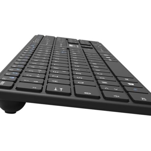 PORT DESIGNS Rechargeable Bluetooth Keyboard Ultra Slim and Elegant Design Rechargeable Battery 10meters Bluetooth range Compatible