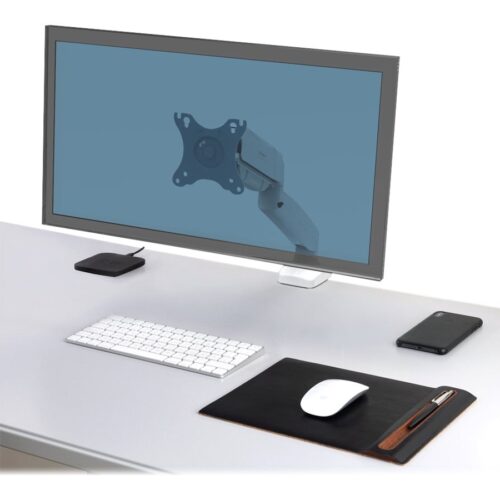PORT DESIGNS Single screen desk monitor arm White Compatible with screen up to 32p Desk mount fixation VESA