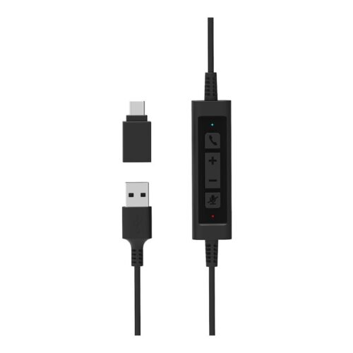 PORT DESIGNS Stereo Headset Active Office Usb Mic Office