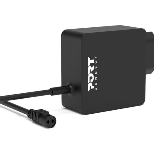 PORT DESIGNS Universal Power Adapter For Notebooks Up To 45W EU Plug 7 Universal Detachable Tips