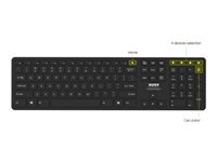 PORT DESIGNS US Keyboard Office Pro Bluetooth US
