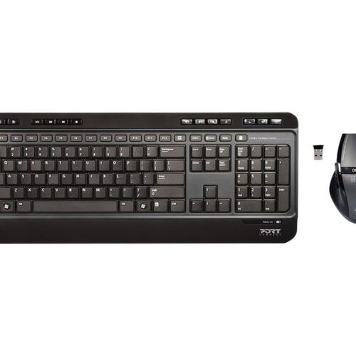 PORT DESIGNS US PACK Keyboard + Mouse Office Wireless US