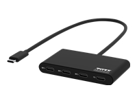 PORT DESIGNS USB Hub Type-C 4Ports Type-C