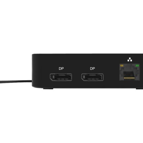 PORT DESIGNS USB Type C Travel Docking Station 2x4K Dual video display up to 4K 2x Display Port Charges laptops up to 85W