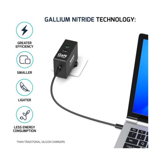 PORT DESIGNS Wall Charger Type C Pd 100W Gan – Universal Travel Plug
