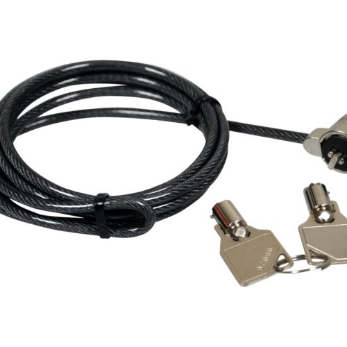 PORT KEYED SECURITY CABLE with MASTER KEY
