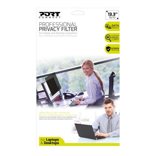 PORT Privacy Screen protector 2D for 13,3 pcs
