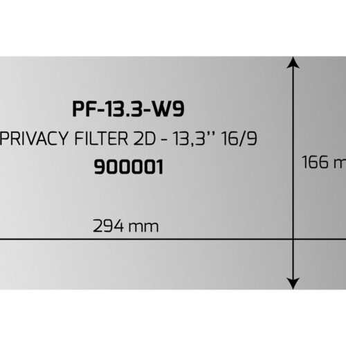 PORT Privacy Screen protector 2D for 13,3 pcs