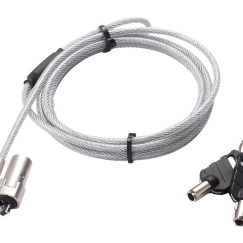 PORT SLIM KEYED SECURITY CABLE