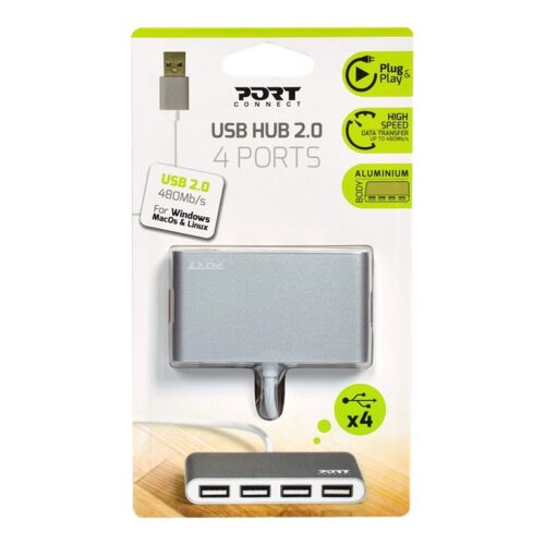 PORT USB HUB 4 PORTS 2.0