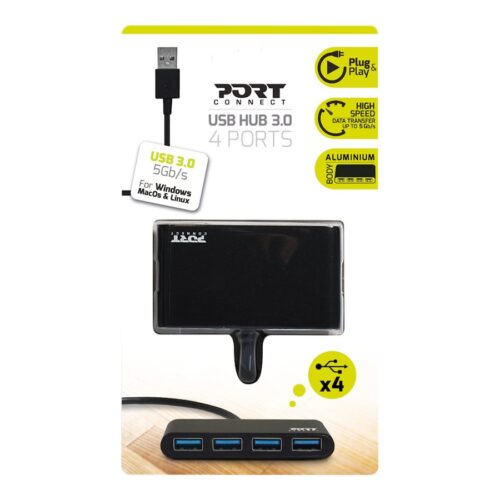 PORT USB HUB 4 PORTS 3.0