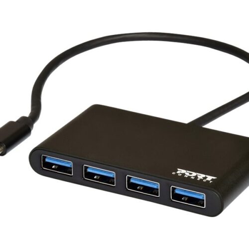 PORT USB HUB 4 PORTS TYPE C