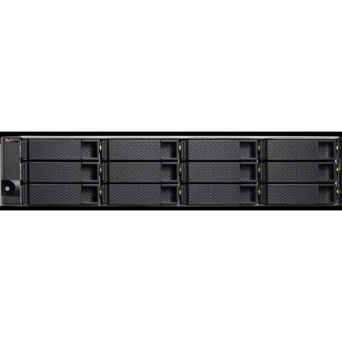 QNAP 12+6 Bay 2U NAS Intel Xeon D-1622 4cores/8threads 3.2GHz processor 32Go ECC DDR4 6×2.5p 12×3.5p SATA